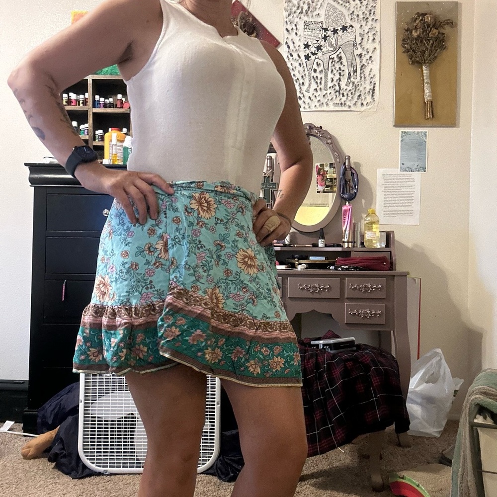 Floral skirt